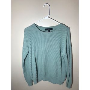 Sea foam green sweater